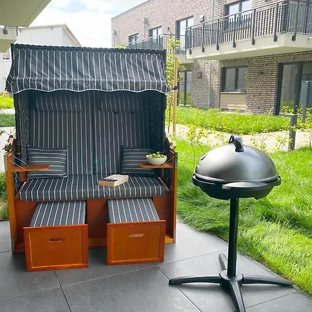 Butjahuus - Neues Mit Sauna In Strandnaehe טוסנס